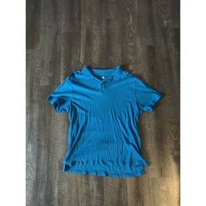 Mens Large Polo Shirt Teal